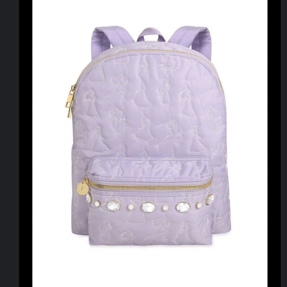 NWT DISNEY PRINCESS PURPLE BACKPACK BY STONEY CLOVER LANE